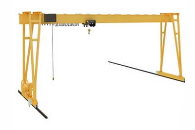 European Type Single Girder Warehouse Gantry Crane