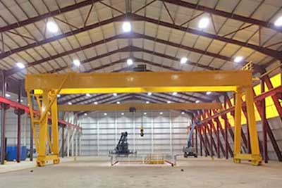 double girder garage gantry crane