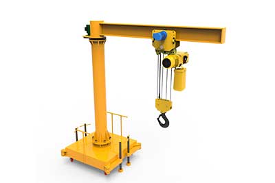 Portable jib crane for sale , 