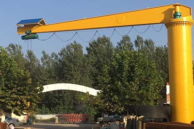 Heavy duty jib cranes - floor types of jib-cranes