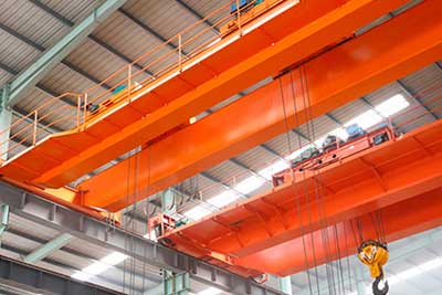 indoor overhead rail crane