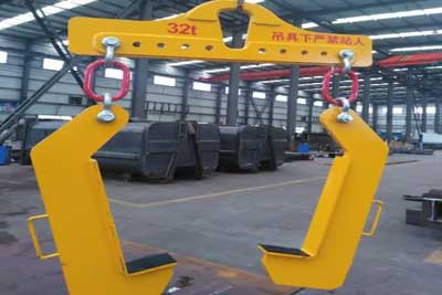 32 ton steel coil handling lifting 