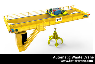 Automatic Waste Handing Cranes