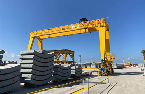 30 ton gantry crane for sale singapore for tunnel construction 