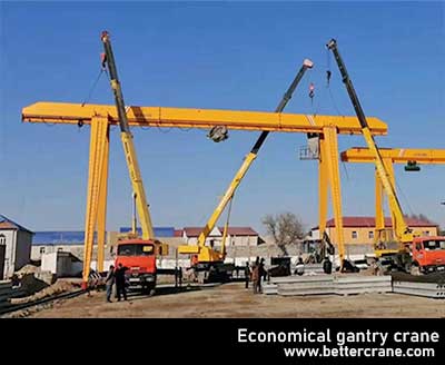 Cantilever Gantry Crane Single Girder Type