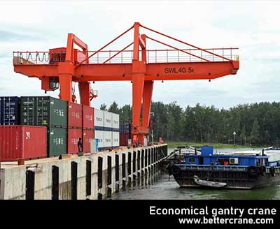 Cantilever Gantry Crane Double Girder Type for Container Handling