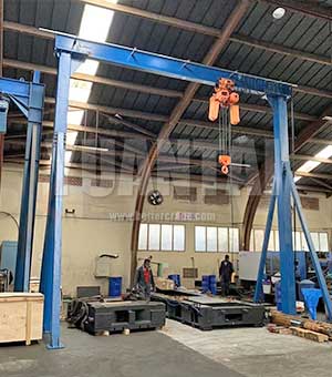 Customized fixed gantry crane 10 ton for sale 