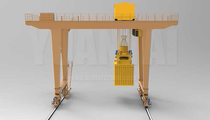 rubber tyred container gantry crane for sale