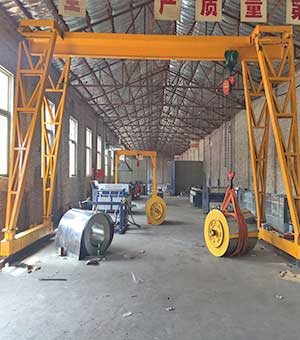  Truss leg lgihtweight portable gantry crane 