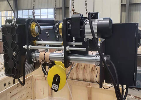 5 ton electric wire rope hoist with European style advanced design