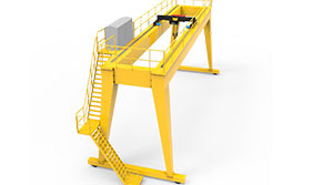 European  type double girder overhead crane with advanced eletric hoist trolley 