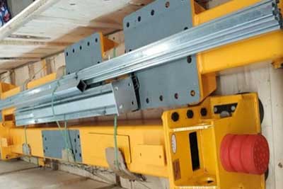 Gantry crane parts for delivery to Uzbekistan 