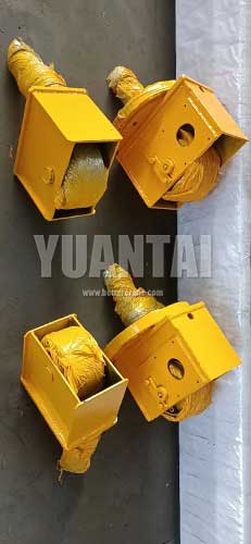 Crane wheels for the roller travelling portable gantry crane with rotating design 