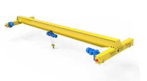  Single girder bridge crane with traditional crane design with economical electric wire rope hoist 