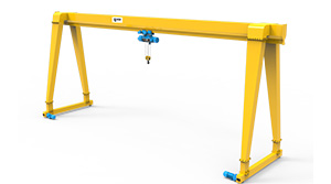  Single girder & double girder gantry crane with traiditional MH & MG