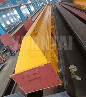 main girder of 7.5 ton overhead crane system for sale 