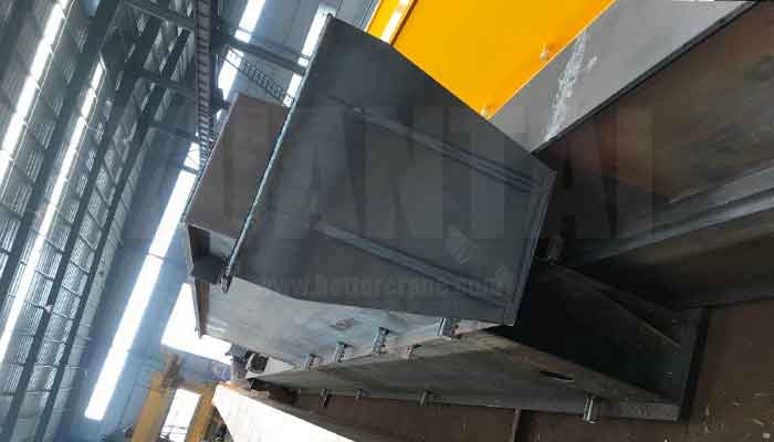  Semi finished single girder overhead travelling crane girder for sale Jordan