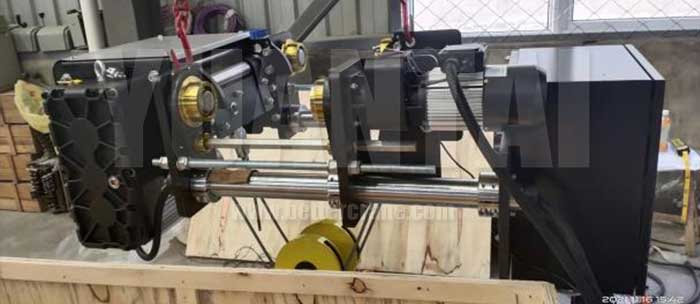 European style wire rope hoist 4 ton 