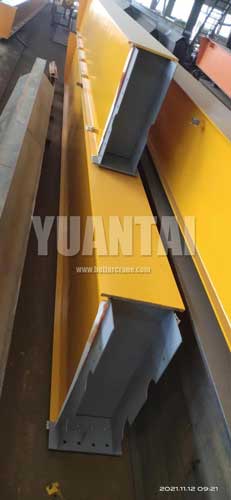 Main girder of single girder top running overhead crane 5 ton 