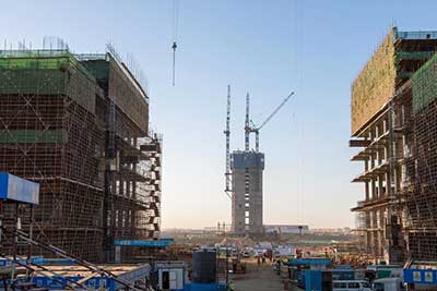 Construction site of the Iconic Tower in Egypt New Administrative Capital, Source -Wu Huiwo/Xinhua via ZUMA Wire