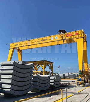 gantry crane for contracting project in construction 