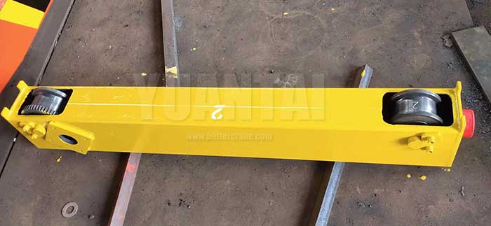 End trunk of 1 ton overhead crane 