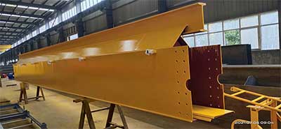 Main girder of 5 ton single girder eot crane for sale  Indonesia, 