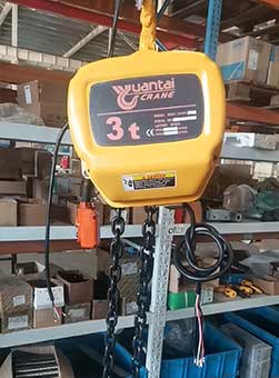 3 ton electric chain hoist 