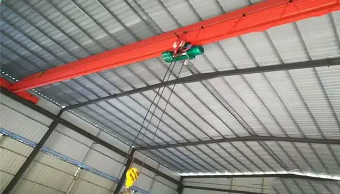 Single Girder Floor Operated Overhead Cranes: