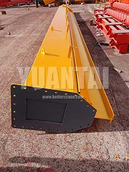  Main girder of 4 ton bridge crane painted 