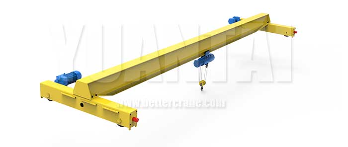 4 ton single girder overhead crane for sale 