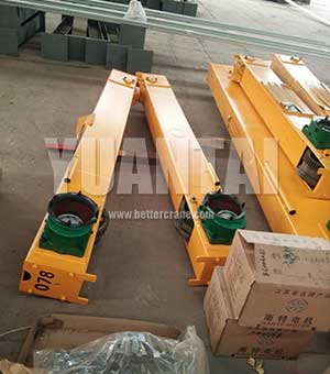 End carriage of single gider overhead crane 3 ton 