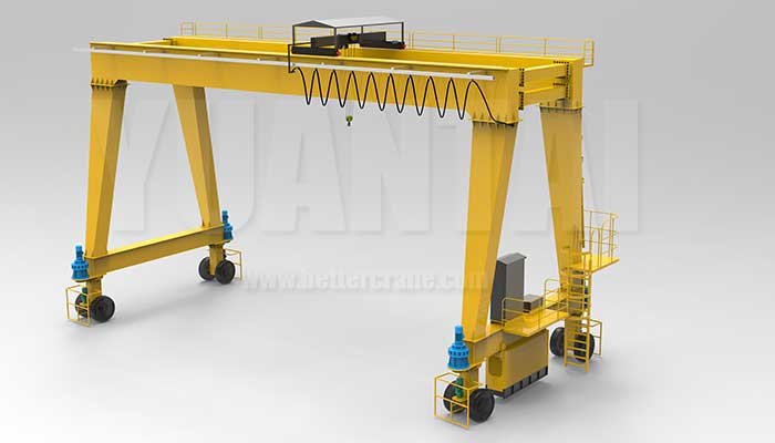 Rubber Tired Gantry Cranes  for Steel Mill 