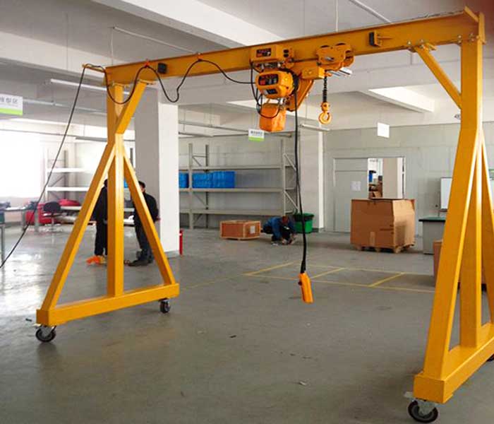 Portable gantry crane 2 ton customized for your particular need - Various types of portable gantry cranes for your selection 