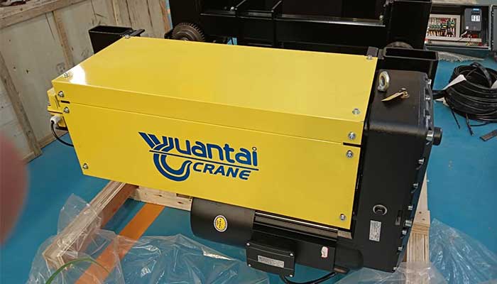 Main parts of 10 ton electric overhead travelling crane for sale 