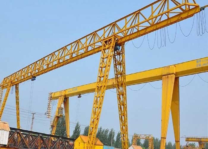 single girder gantry crane with cantilever design 