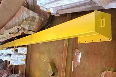 2 ton portable gantry crane main steel parts 