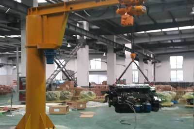 Remote control jib crane for sale 