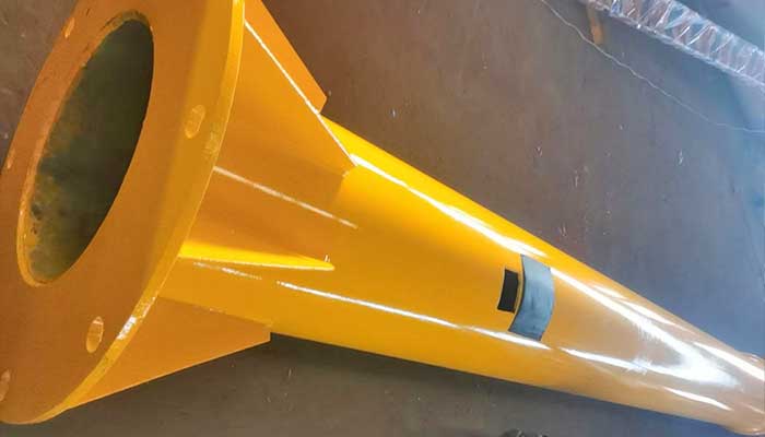 2 ton floor mounted jib crane column for sale Italy 