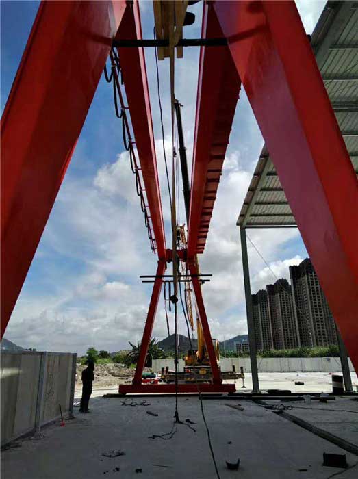 Typical Industrial Applications of Draft Tube Gantry Cranes