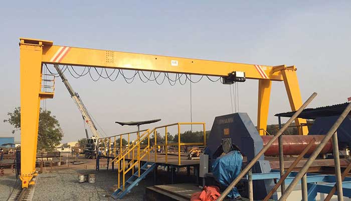 box girder gantry crane for mold handling