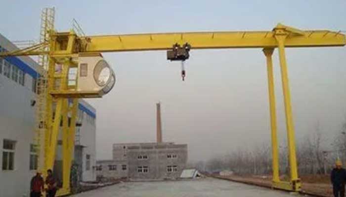 Single girder cantilever gantry crane for sale 