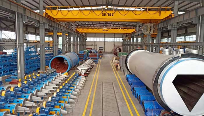 Double girder overhead crane for pulp mill 