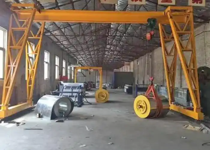 rolled coil handling gantry crane