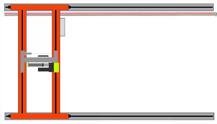 overhead crane working area 