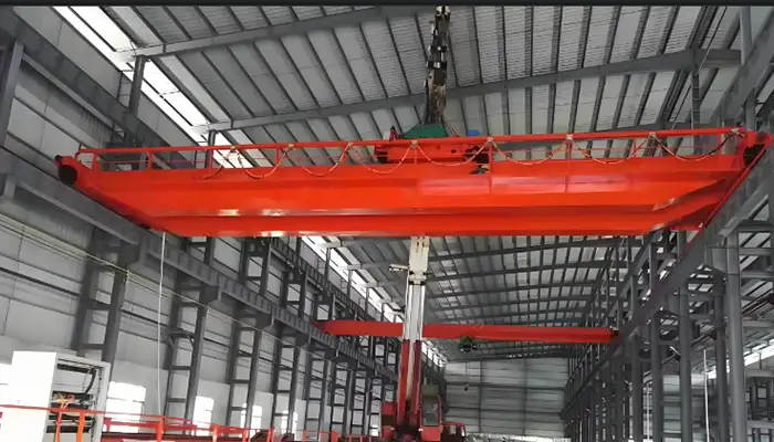 5 ton double girder eot crane for sale, custom double girder overhead crane from 3 ton to 550 ton available. 