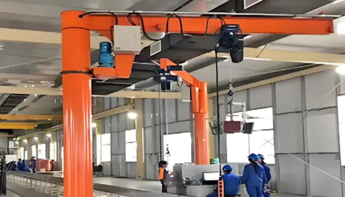 Pillar Jib Crane  Used FOR Valve And Pump Plants