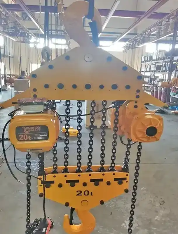 Hook Mounted Electric Chain Hoists 20 Ton for Sale