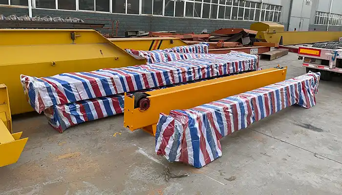 steel structure of 10 ton single girder gantry crane 