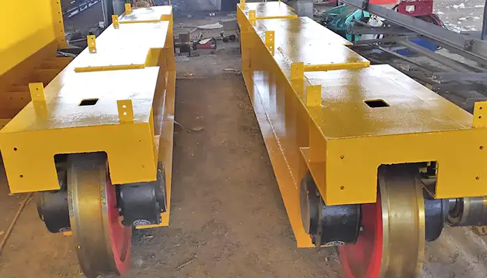  End carriages / end truck of 10 ton overhead crane 